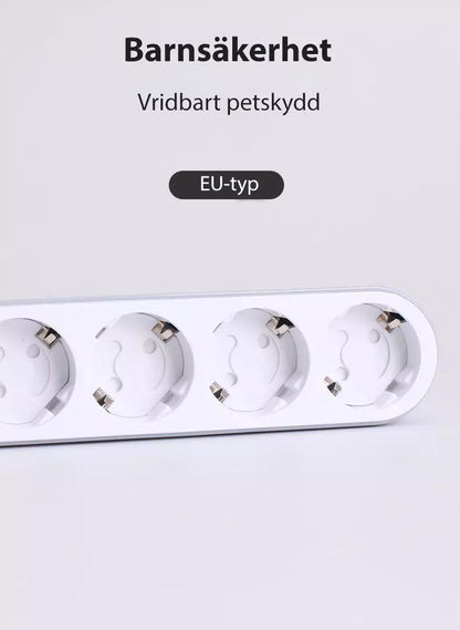 Petskydd till vägguttag-vridbart 6 st.