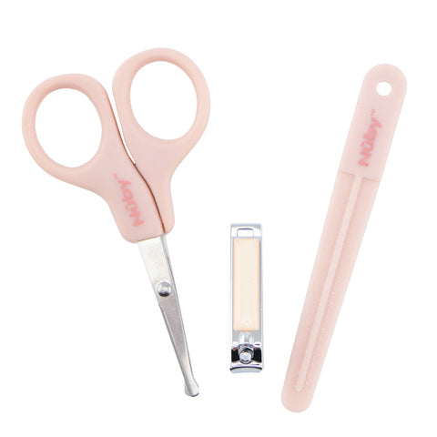 Nuby Evolutive Nagelvårdsset Rosa + 0 m