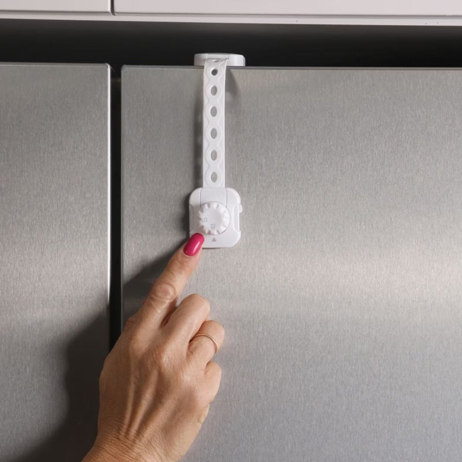 Barnlås till skåp och lådor | Multilås för barnsäkerhet | Dubbel låsfunktion