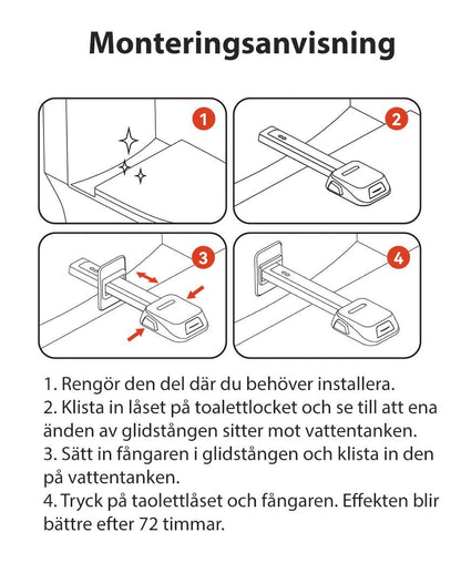 Toalettlås / Lås till toalettlock