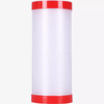 Genomskinlig klämskydd för dörrar, designat för att förhindra att barn klämmer fingrarna i dörrens bakkant.