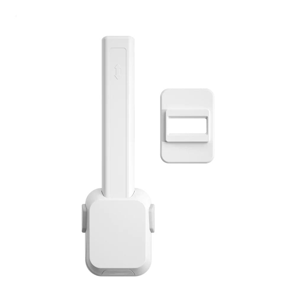 Barnsäkert toalettlås med stark 3M-montering för att förhindra att barn öppnar toalettlocket.